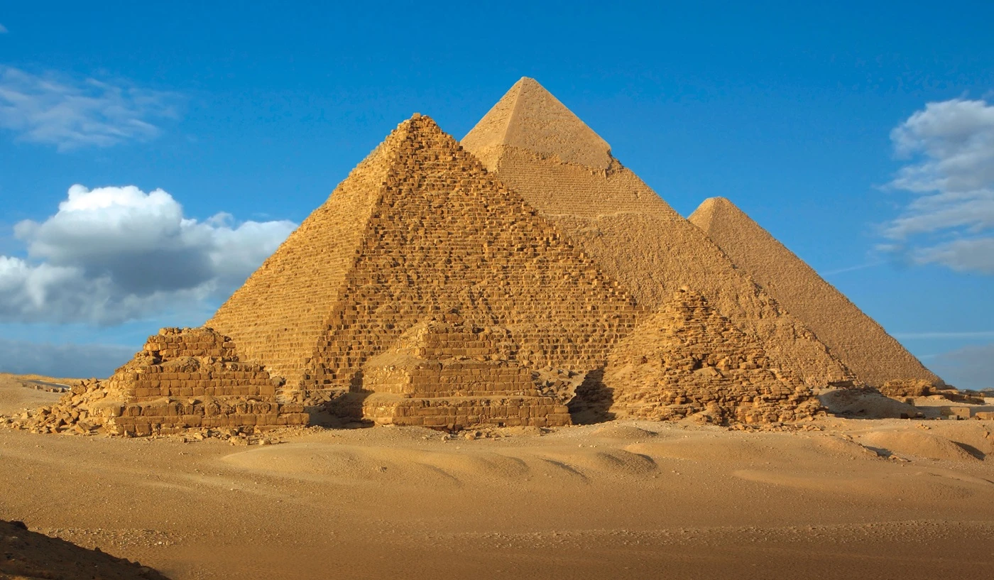 The Great Pyramid of Giza is the largest Egyptian pyramid.