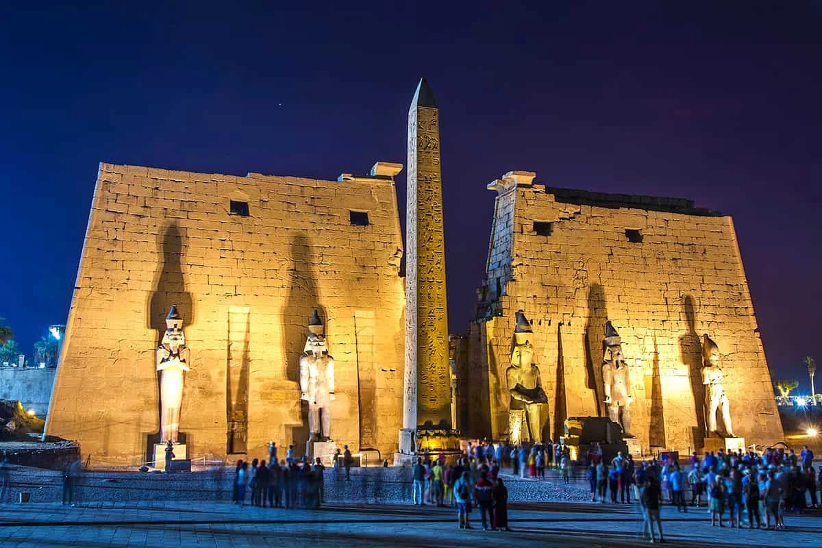 Historic Luxor Temple in Egypt