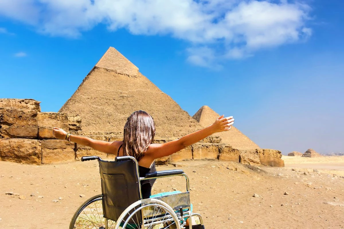 Viagens acessíveis para cadeiras de rodas no Egito