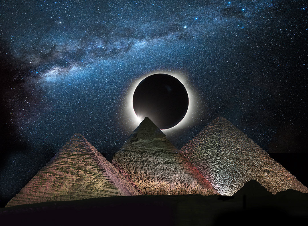 Tour do Eclipse Solar no Egito 2027 com Cruzeiro no Nilo