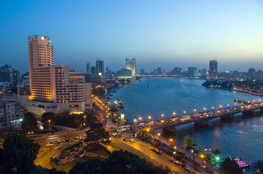 Destaques da noite no Cairo
